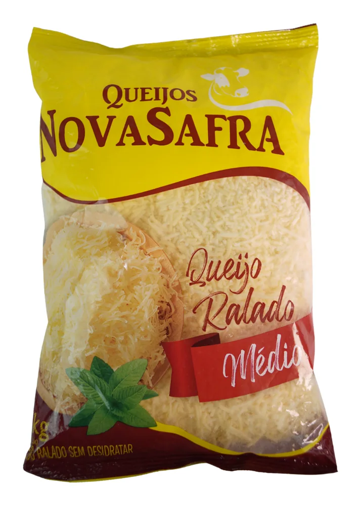Queijo ralado médio Nova Safra 1 kg